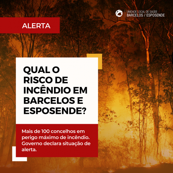 ALERTA - Recomendações da DGS relativas à exposição ao fumo de incêndios | Incêndios florestais pioram qualidade do ar na região Norte